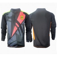 Camiseta España Portero Segunda Equipación Replica Eurocopa 2024 mangas largas